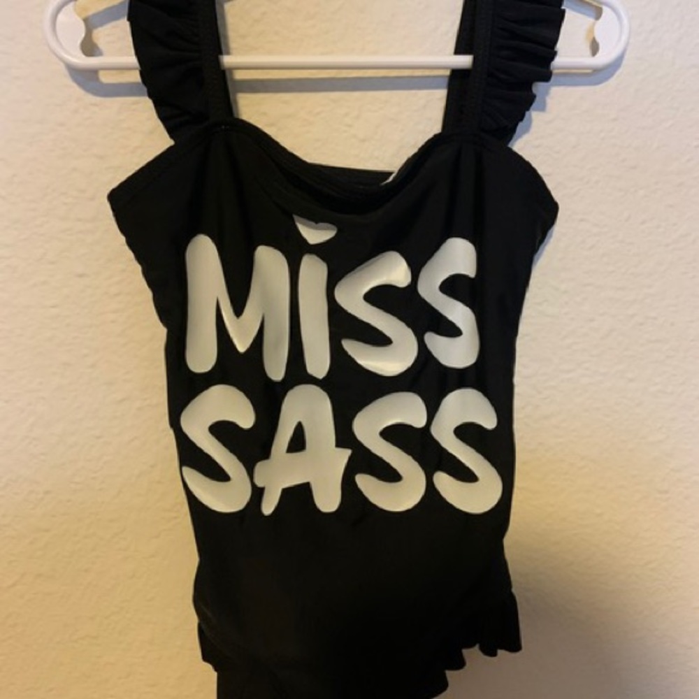 Custom Made Miss Sass Swimsuit 4T